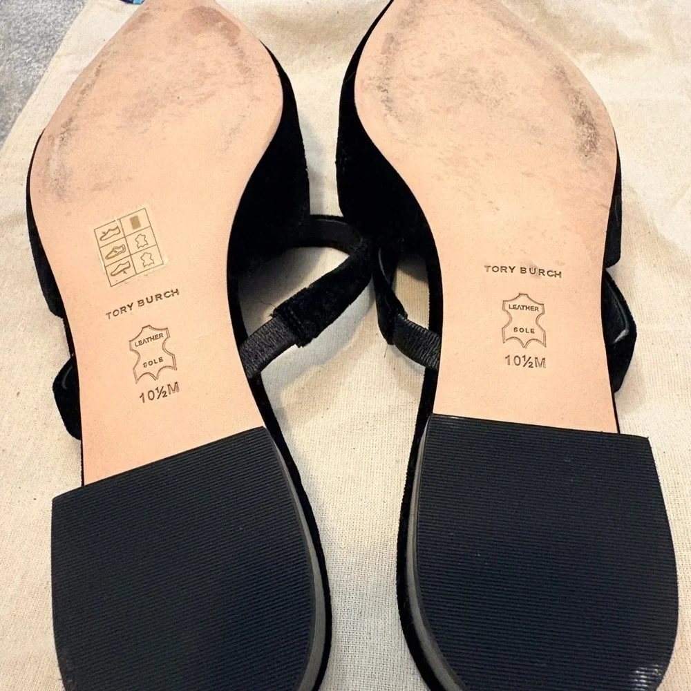 Tory Burch Flats w/Dustbag. Size 10 1/2
